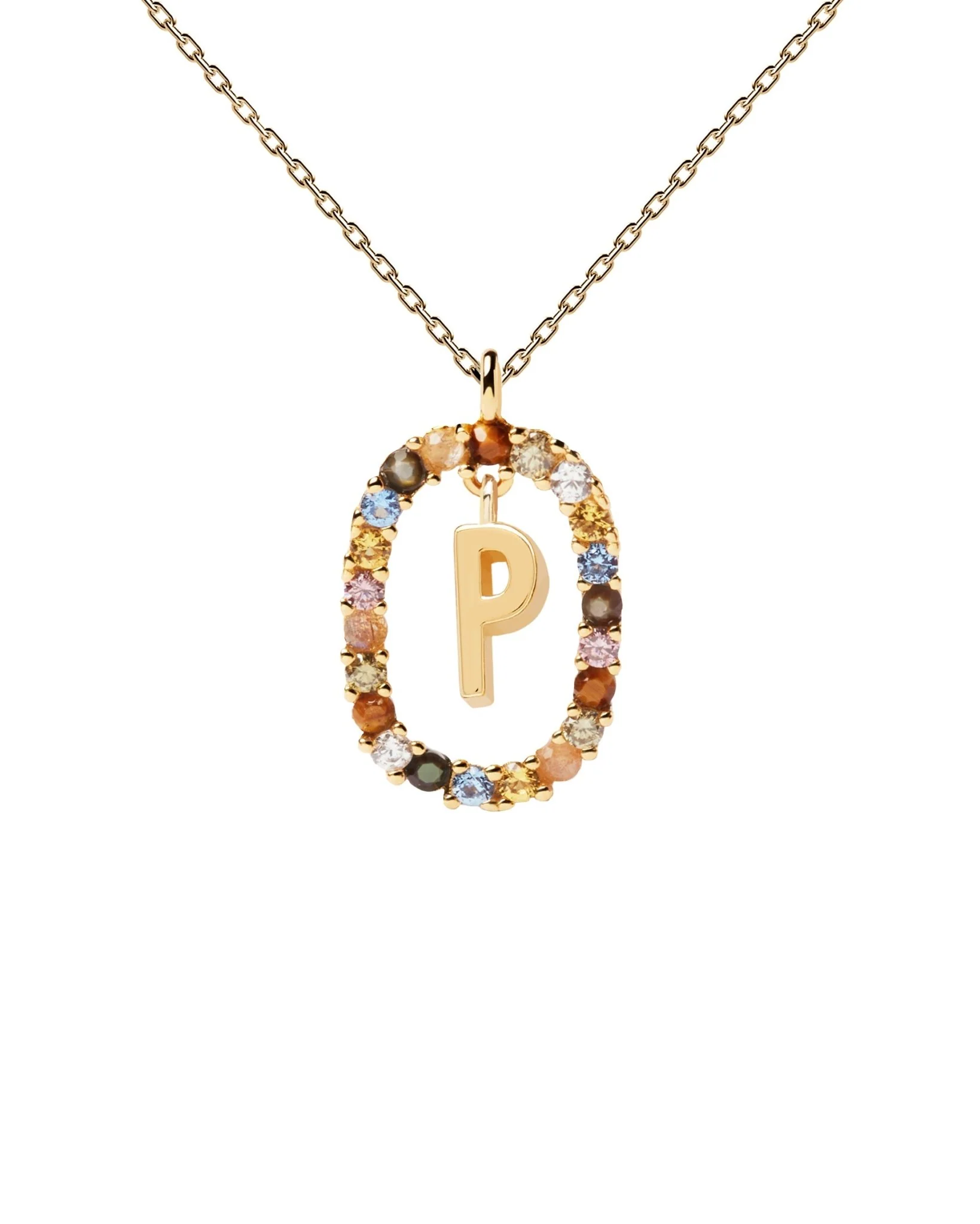 PDPAOLA Gold Letter A-Z Necklaces - Image 20