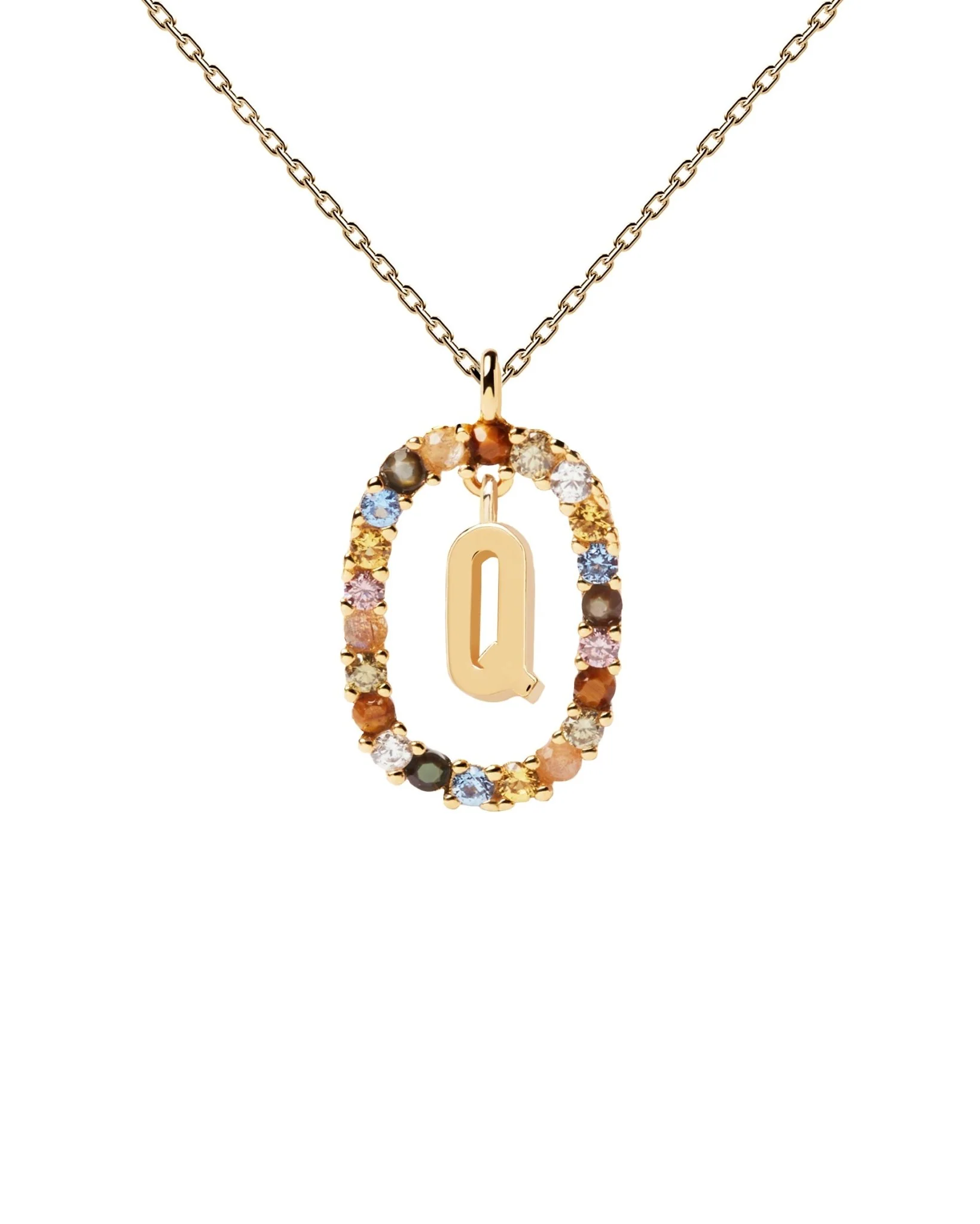PDPAOLA Gold Letter A-Z Necklaces - Image 21