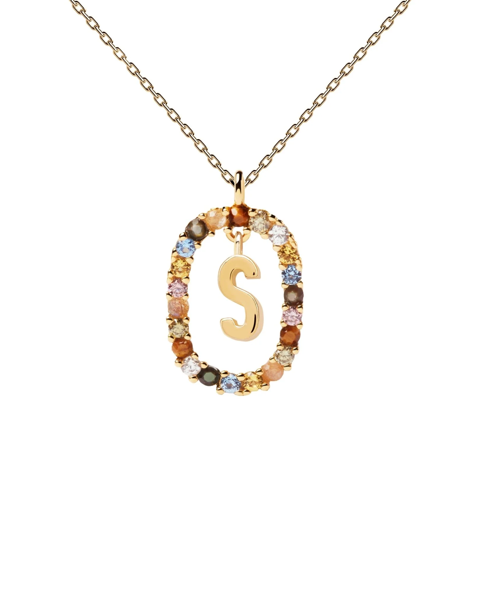 PDPAOLA Gold Letter A-Z Necklaces - Image 23