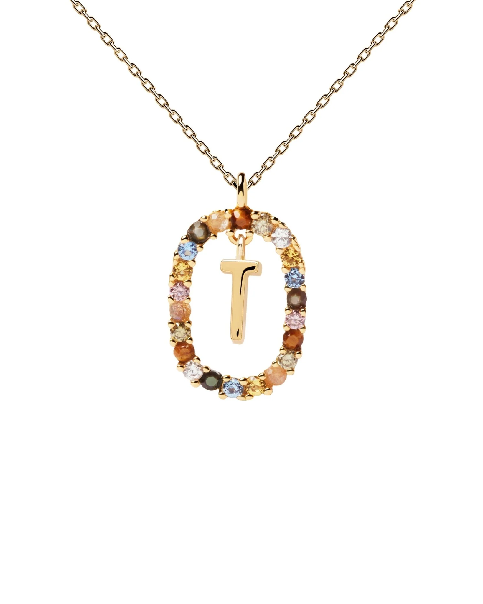 PDPAOLA Gold Letter A-Z Necklaces - Image 24