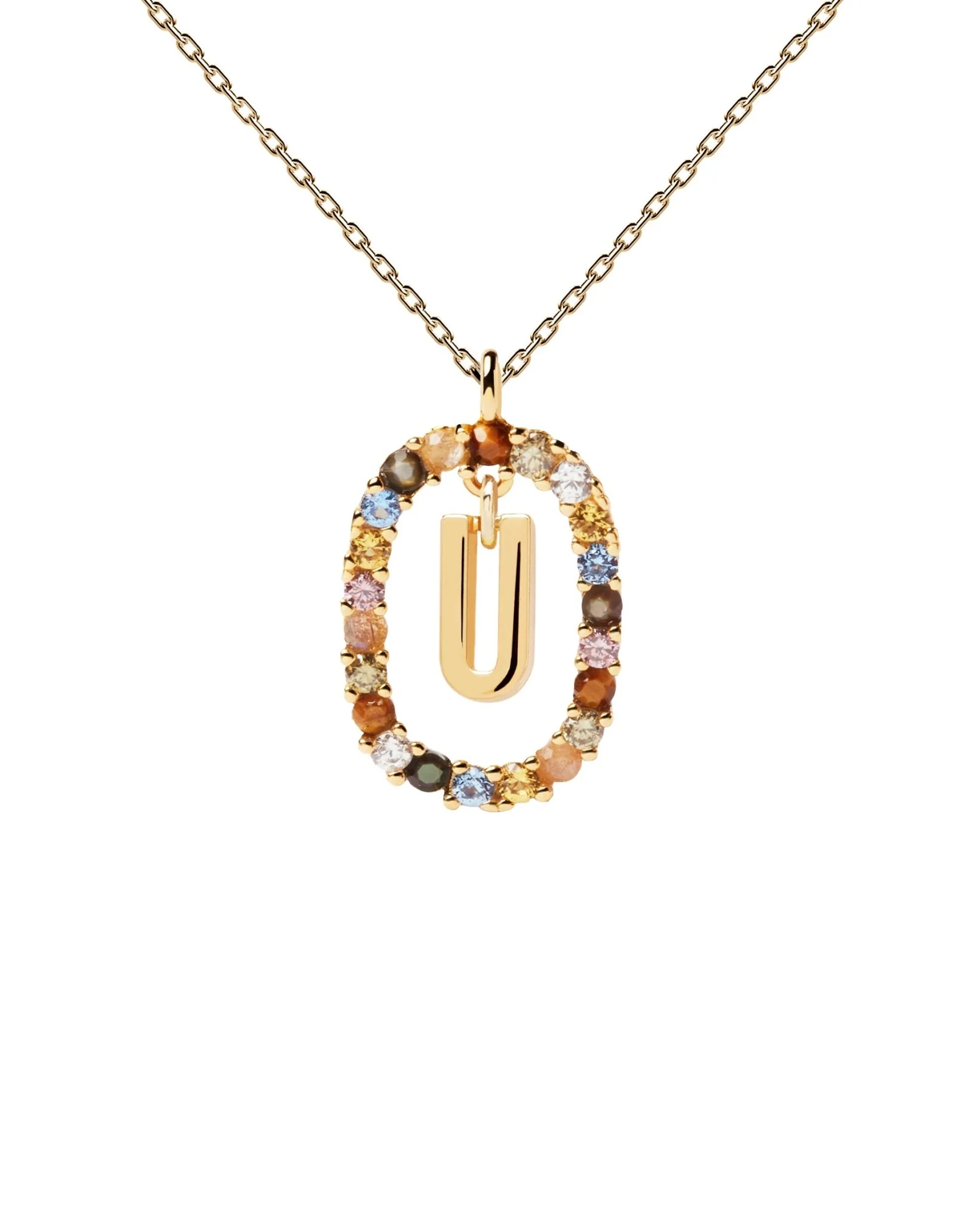 PDPAOLA Gold Letter A-Z Necklaces - Image 25