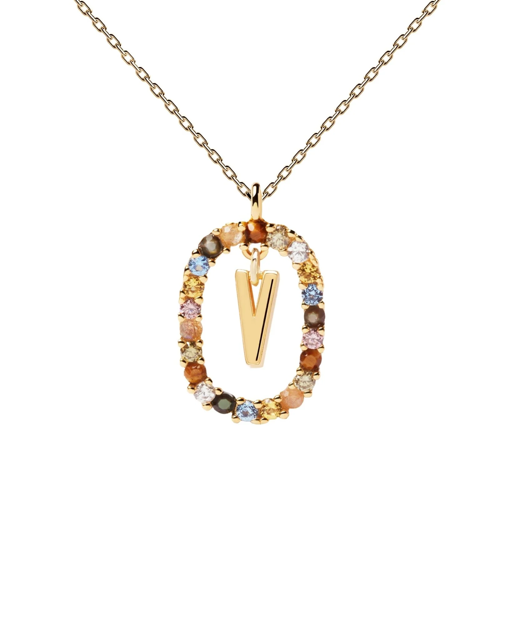 PDPAOLA Gold Letter A-Z Necklaces - Image 26