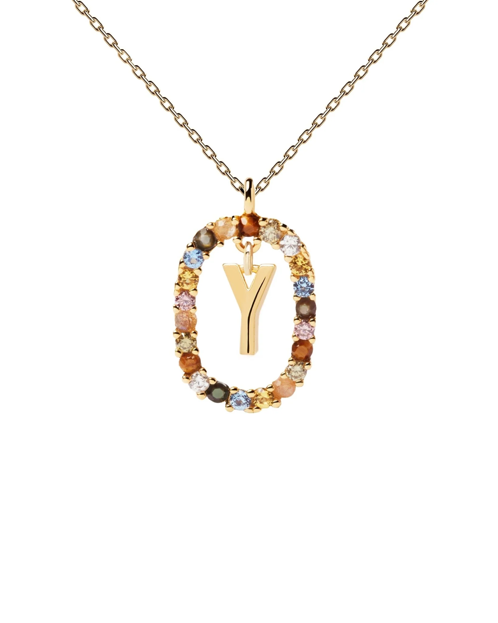 PDPAOLA Gold Letter A-Z Necklaces - Image 29