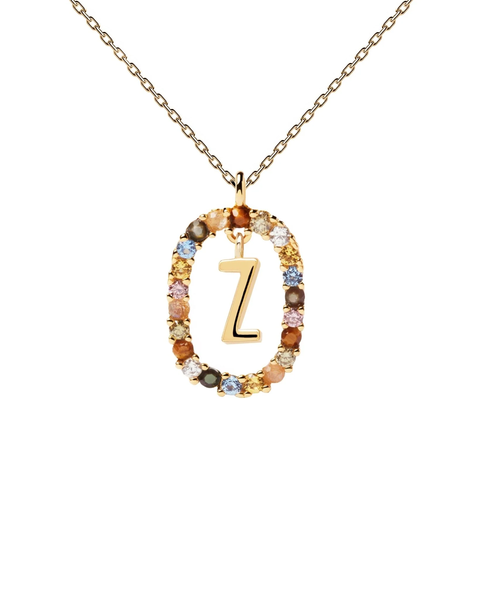PDPAOLA Gold Letter A-Z Necklaces - Image 30