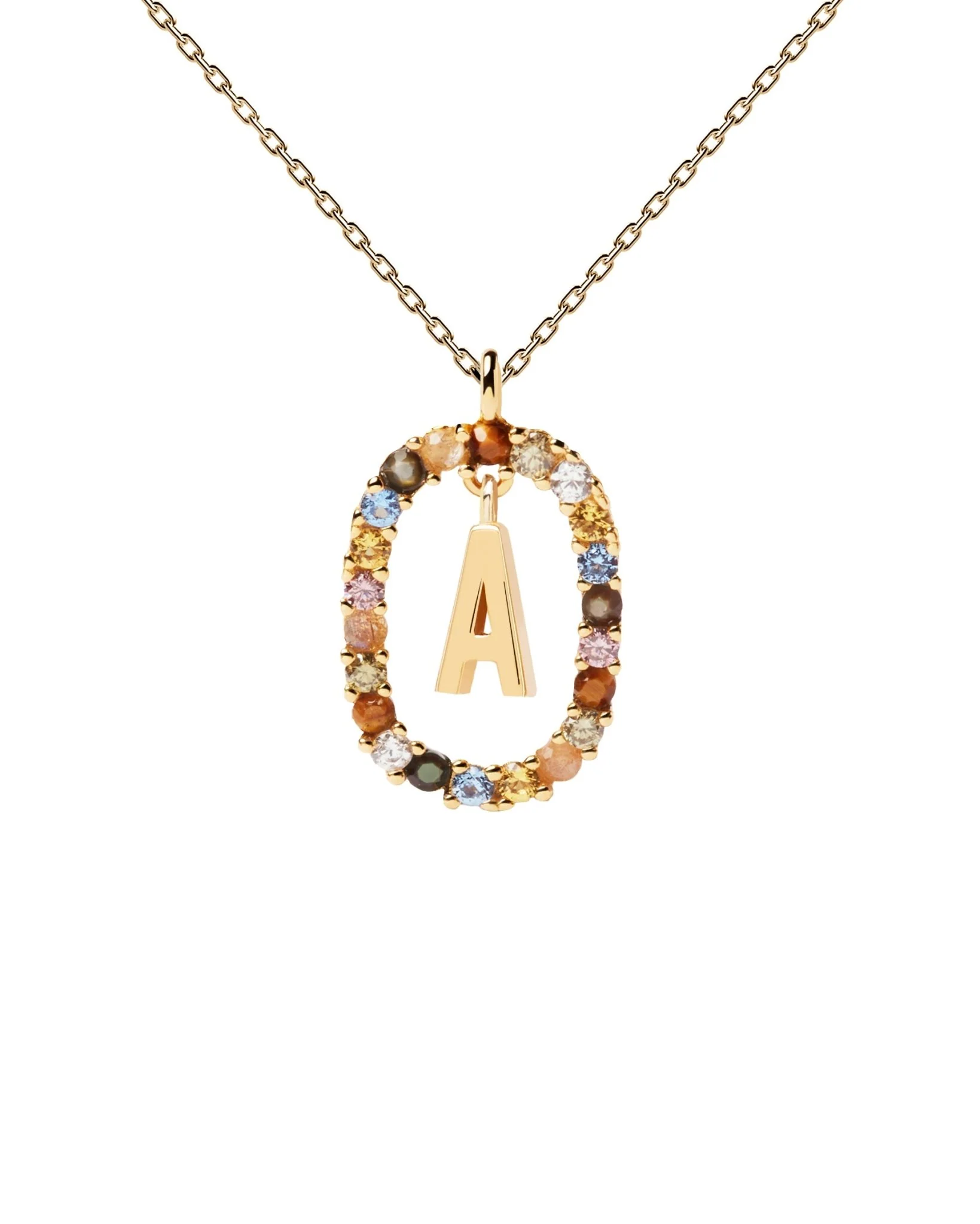 PDPAOLA Gold Letter A-Z Necklaces - Image 5