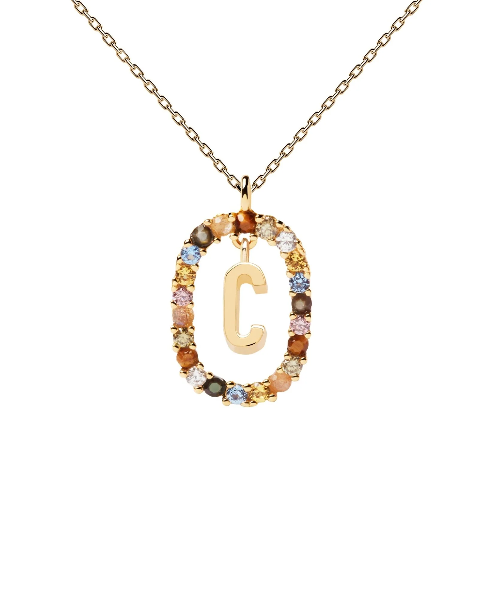 PDPAOLA Gold Letter A-Z Necklaces - Image 7