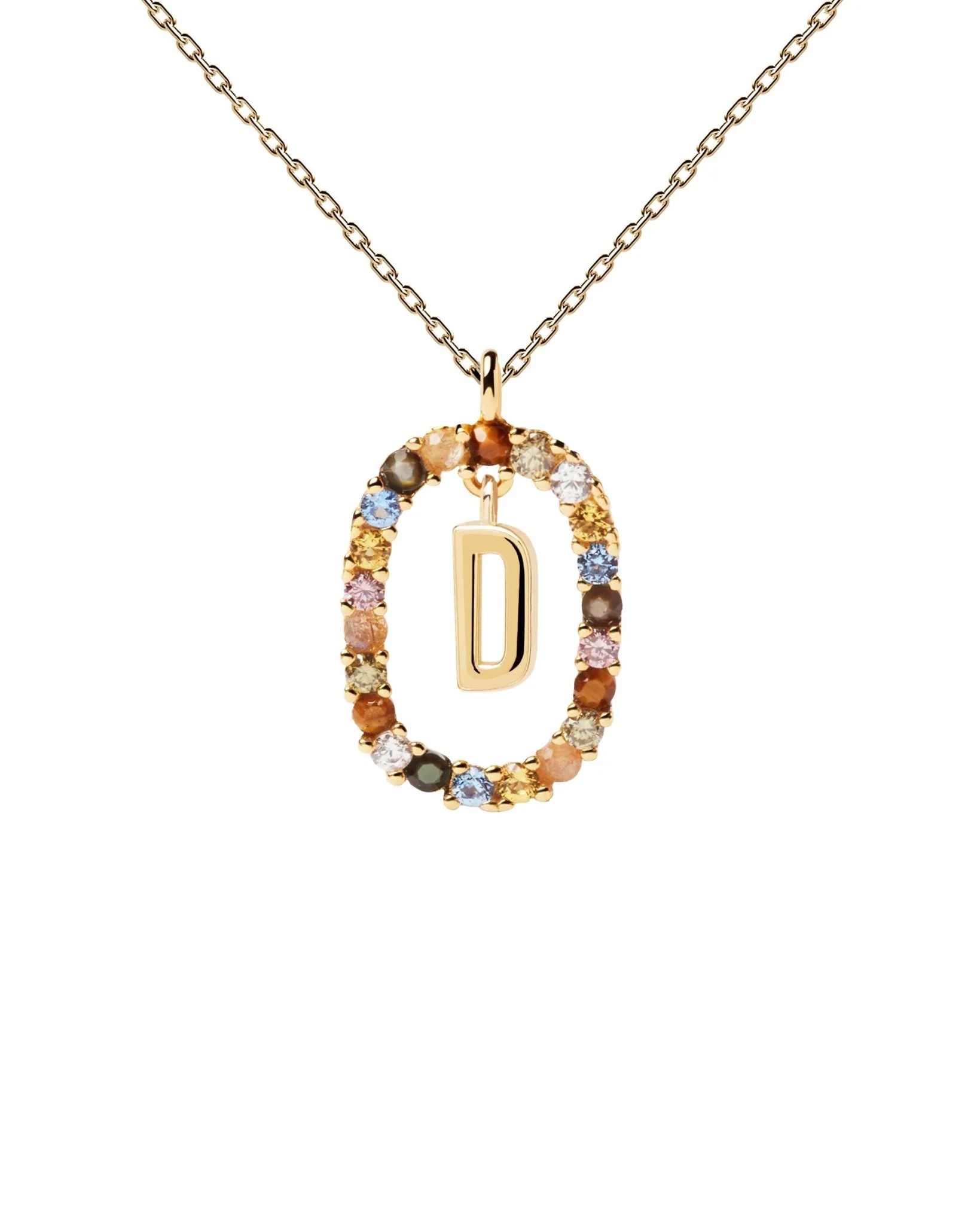 PDPAOLA Gold Letter A-Z Necklaces - Image 8