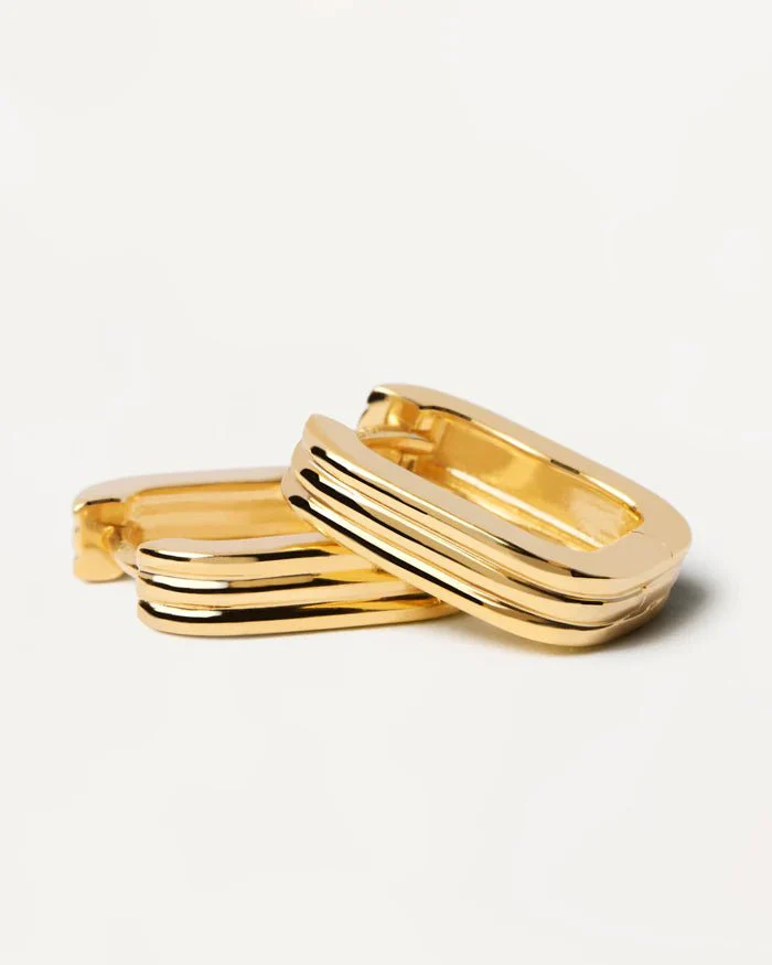 PDPAOLA Gold Nova Hoops - Image 4