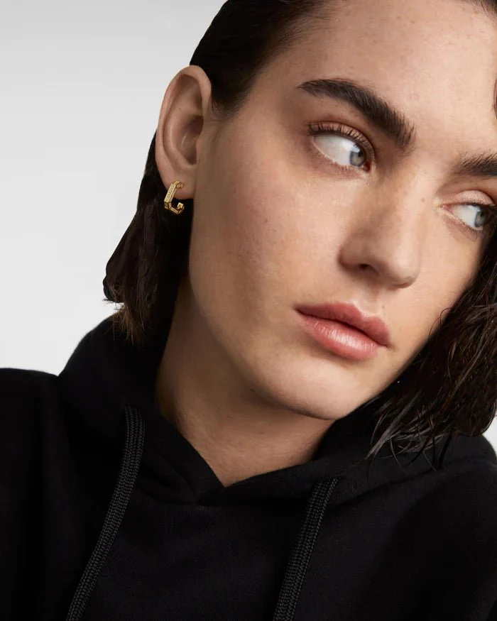 PDPAOLA Gold Olympia Earrings - Image 6