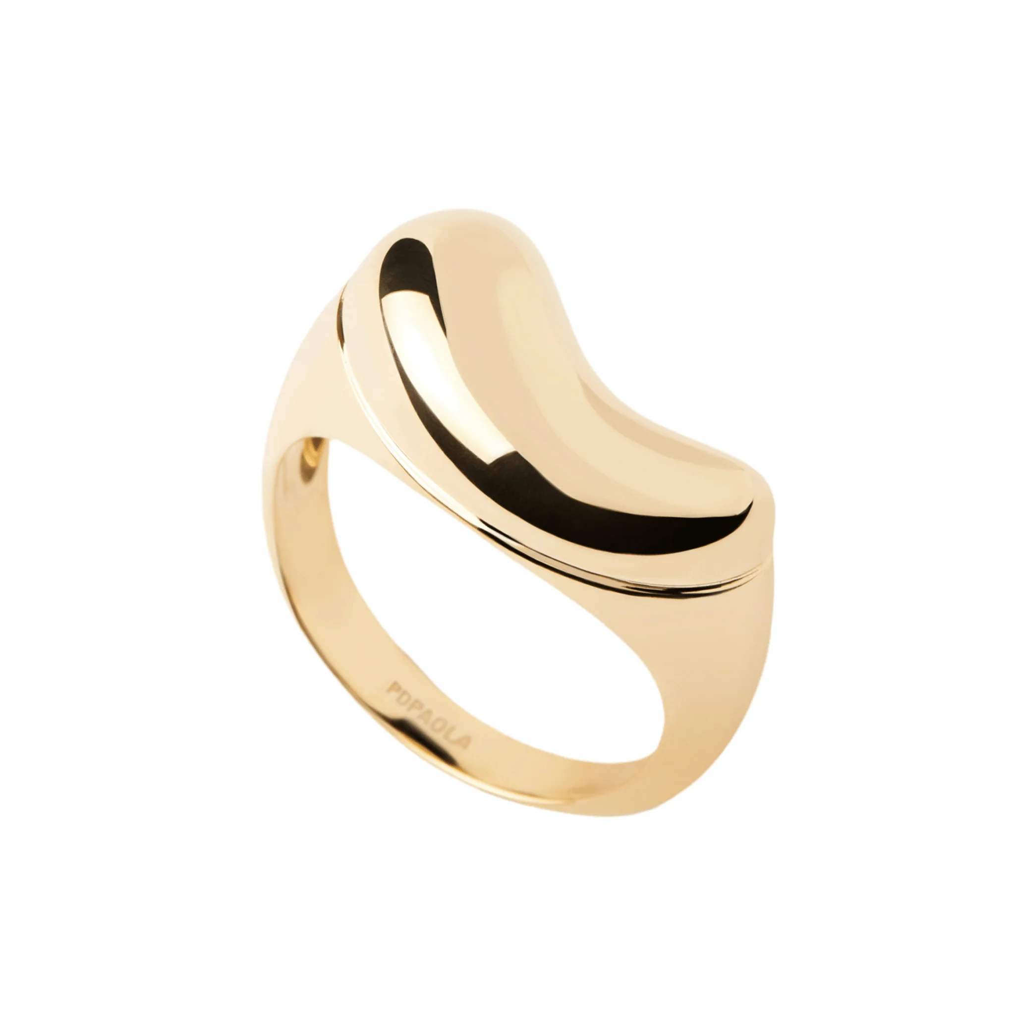 PDPAOLA Gold Aqua Ring