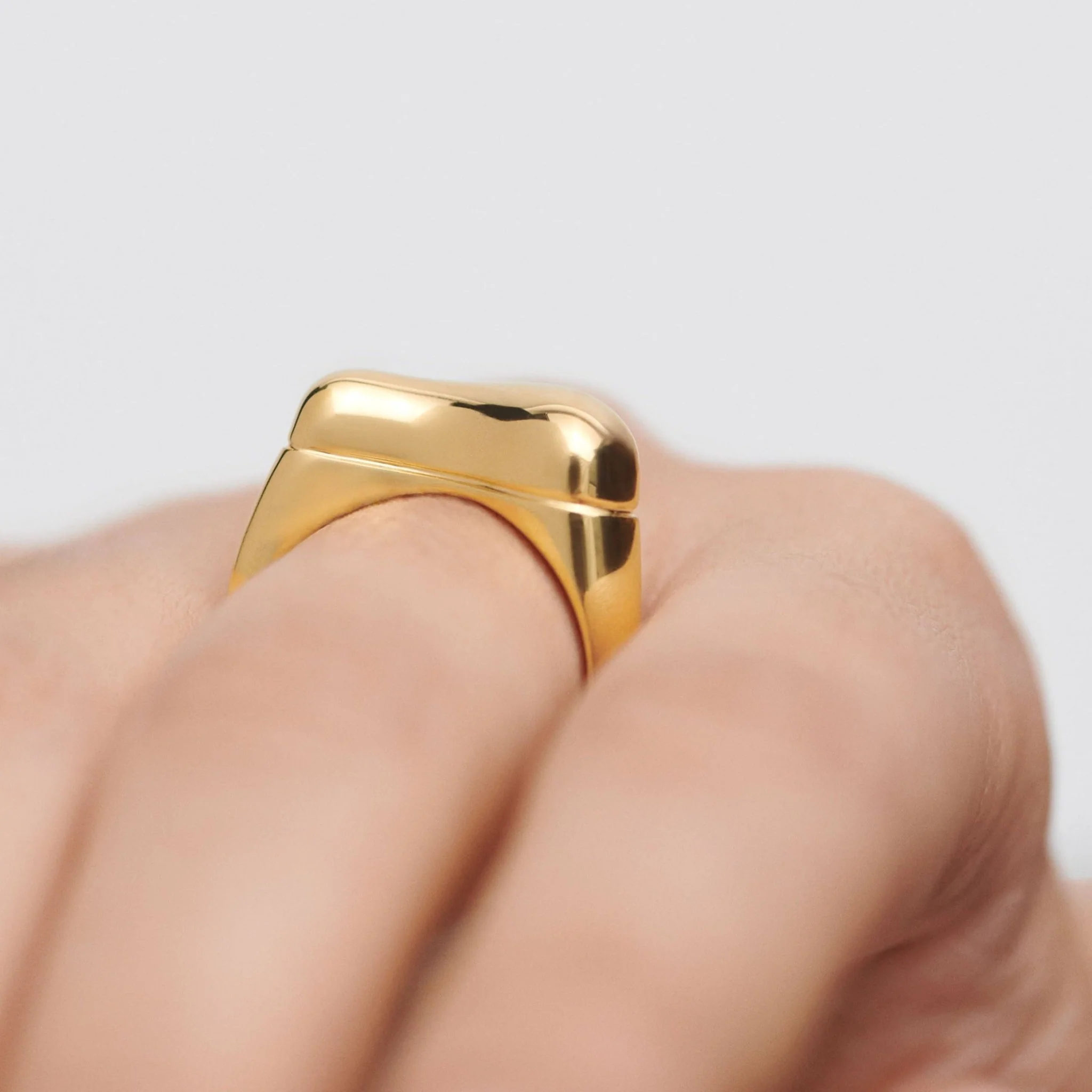 PDPAOLA Gold Aqua Ring - Image 5