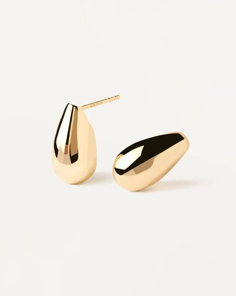 PDPAOLA Gold Small Sugar Earrings - Image 7