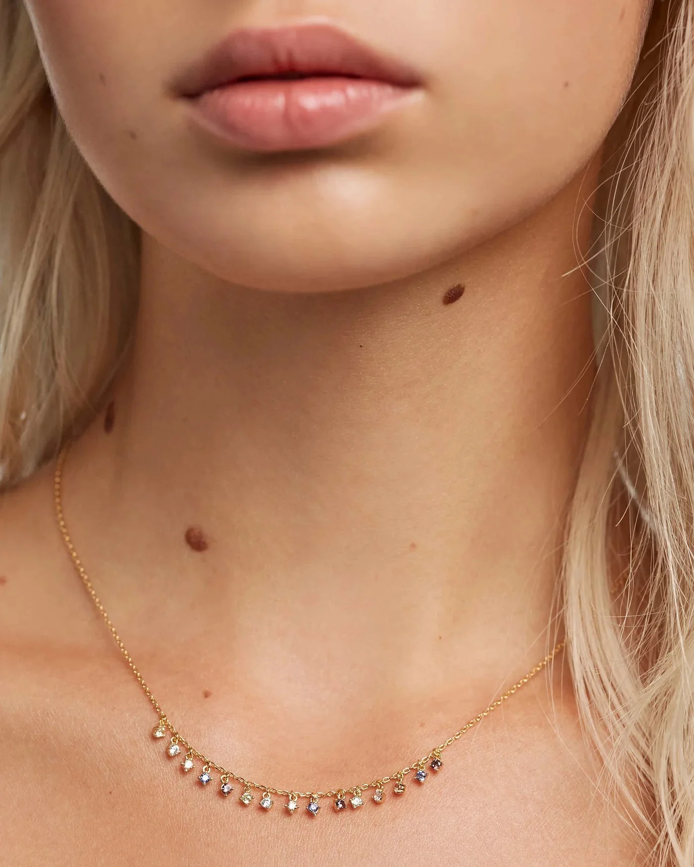 PDPAOLA Gold Willow Necklace - Image 2