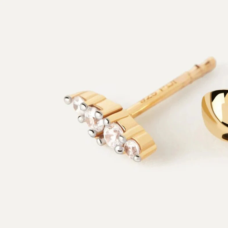 PDPAOLA Gold Gala Single Earring - Image 3