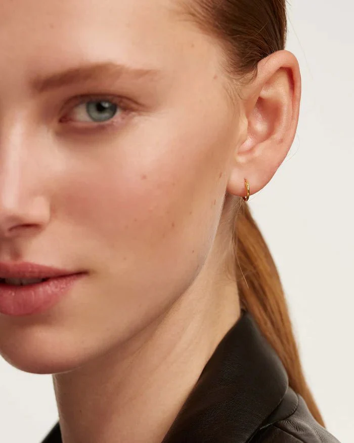 PDPAOLA Gold Mini Hoops - Image 2