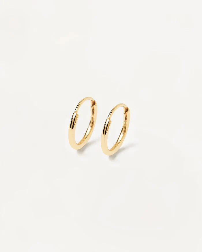 PDPAOLA Gold Mini Hoops - Image 3