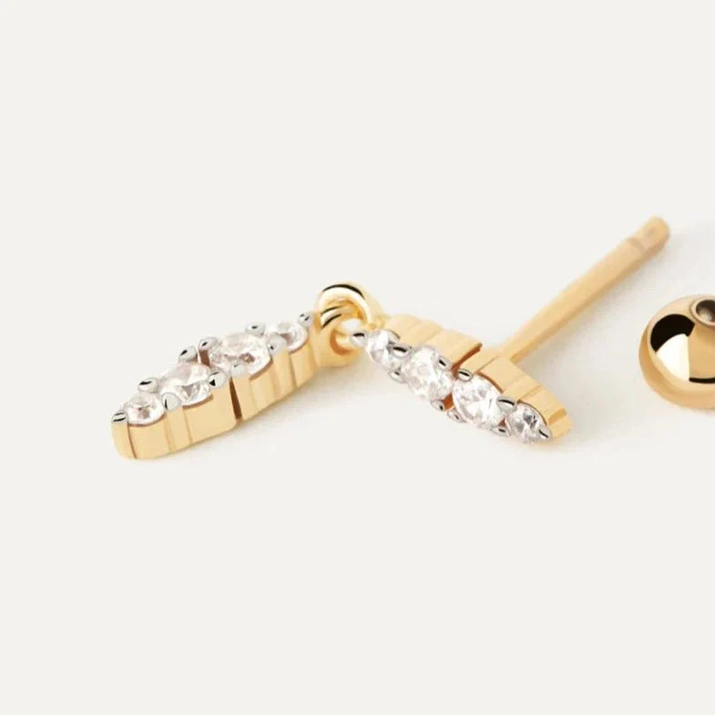 PDPAOLA Gold Spice Single Earring - Image 3