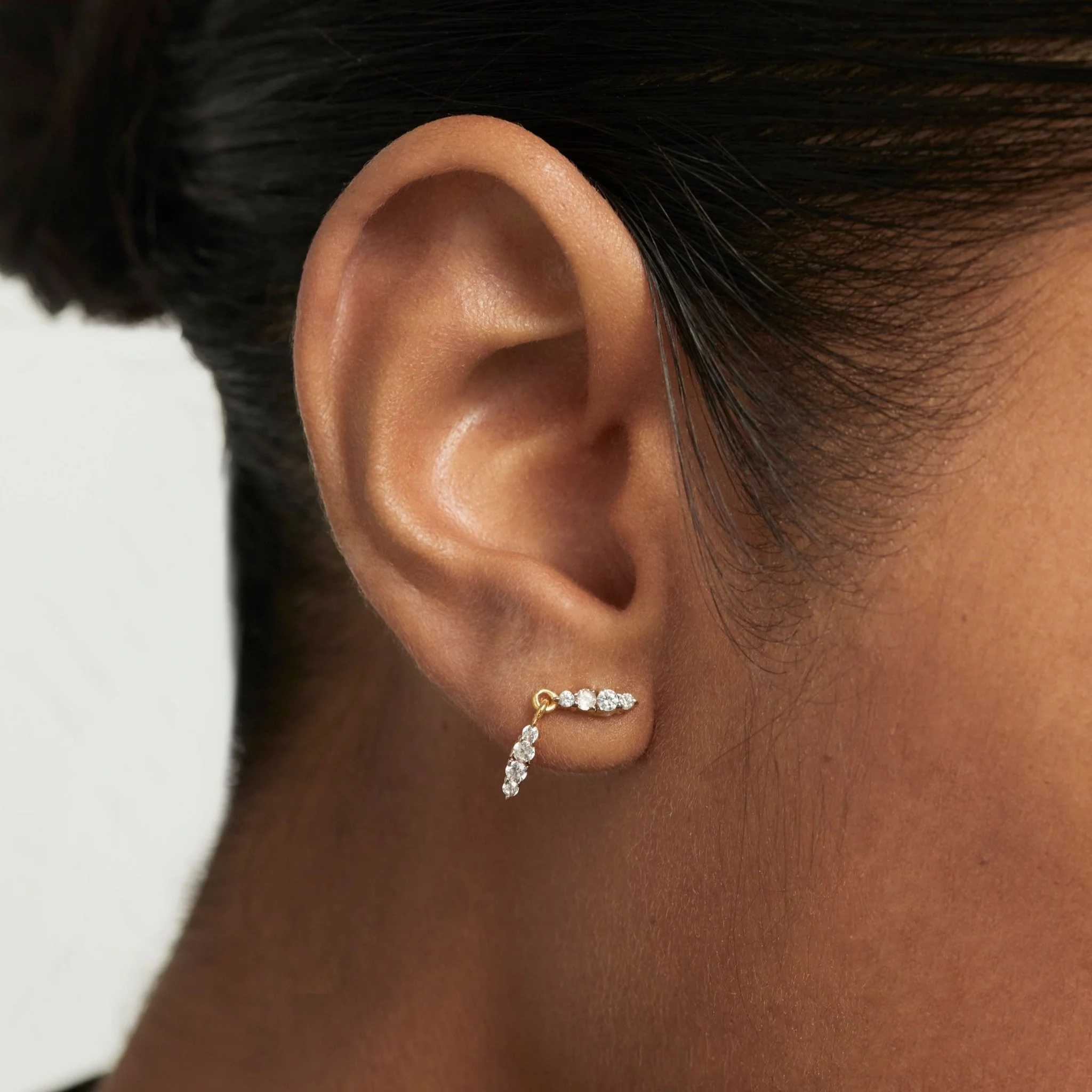 PDPAOLA Gold Spice Single Earring - Image 6