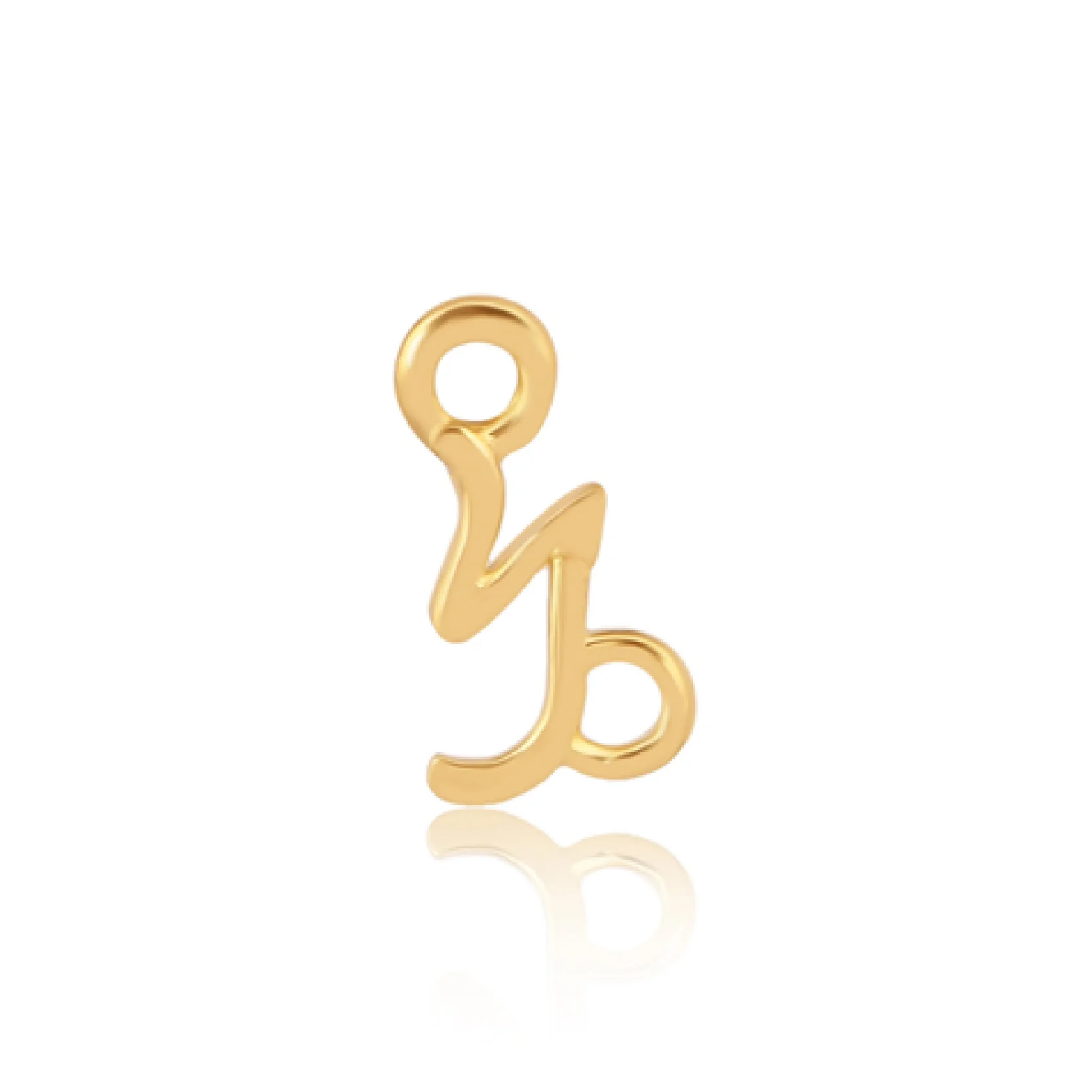 Mococo Welded Forever Gold Capricorn Charm (Goat)