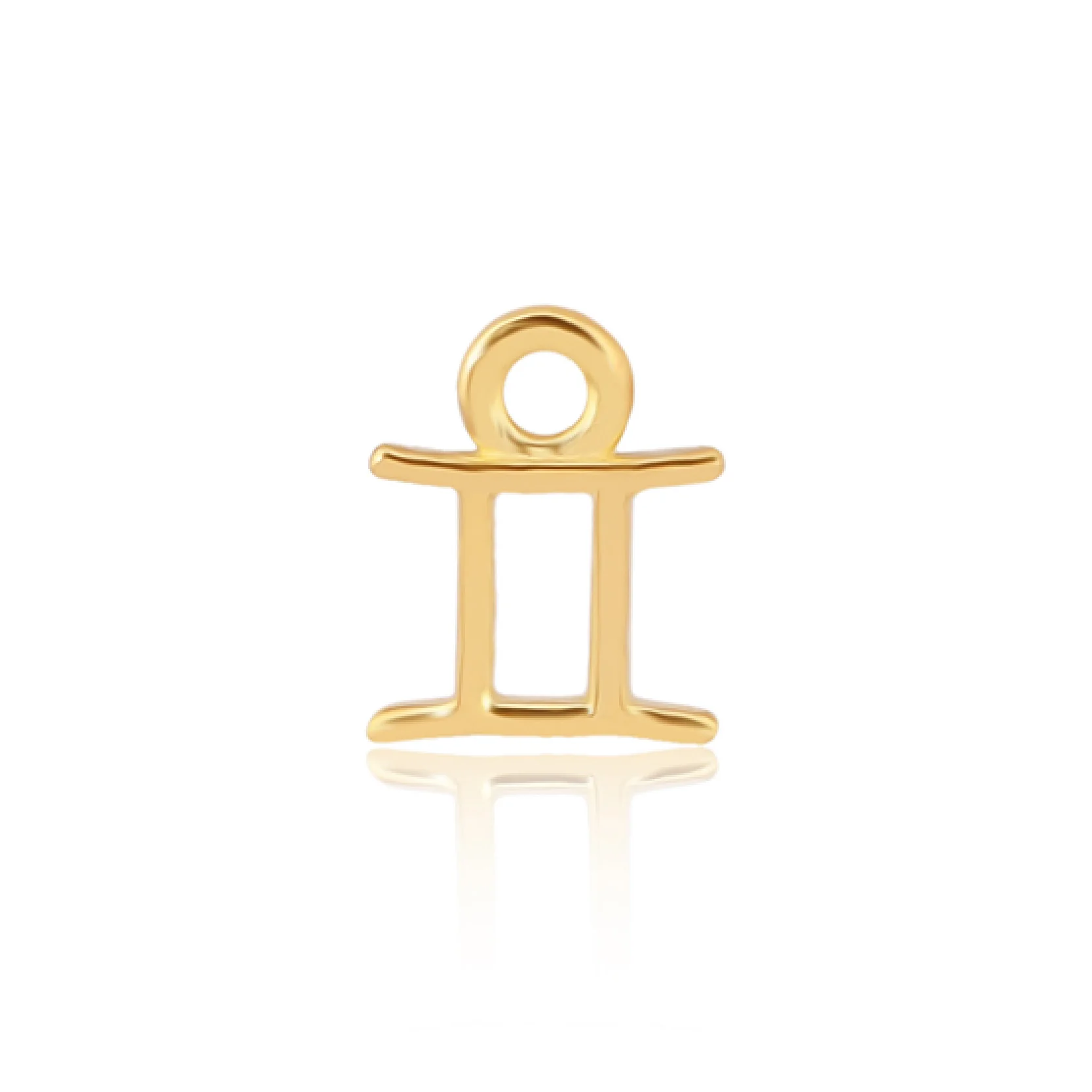 Mococo Welded Forever  Gold Gemini Charm (Twins)