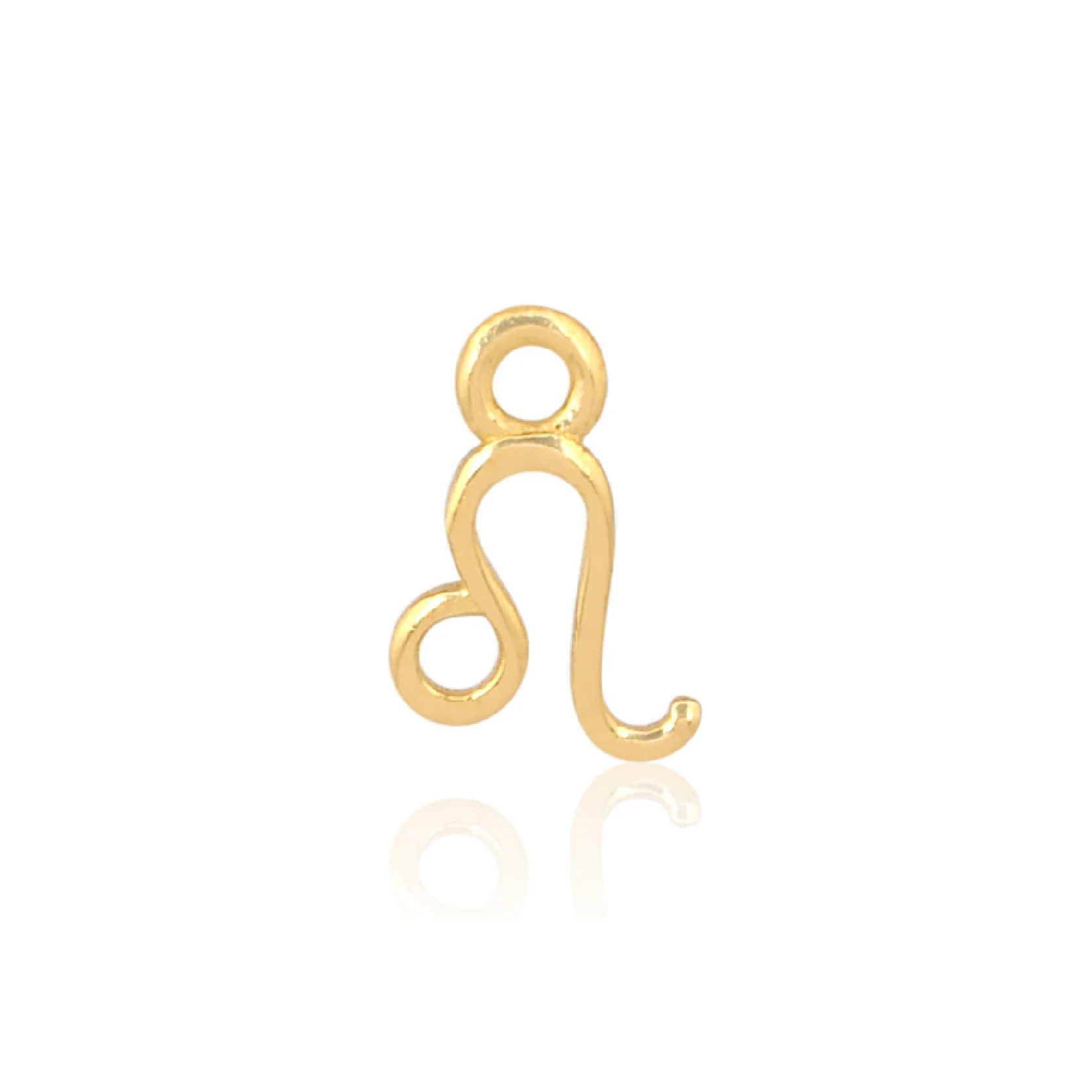 Mococo Welded Forever Gold Leo Charm (Lion)