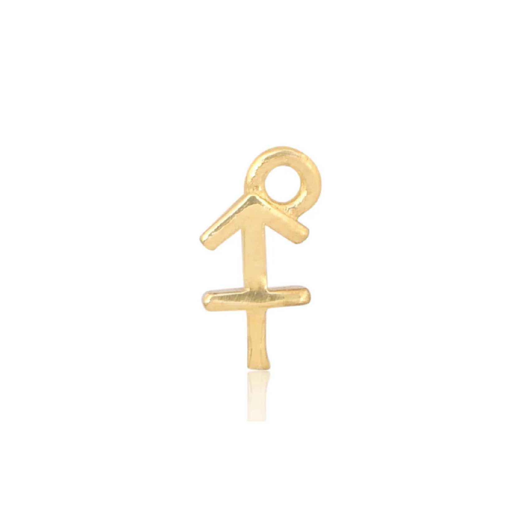 Mococo Welded Forever Gold Sagittarius Charm (Archer)
