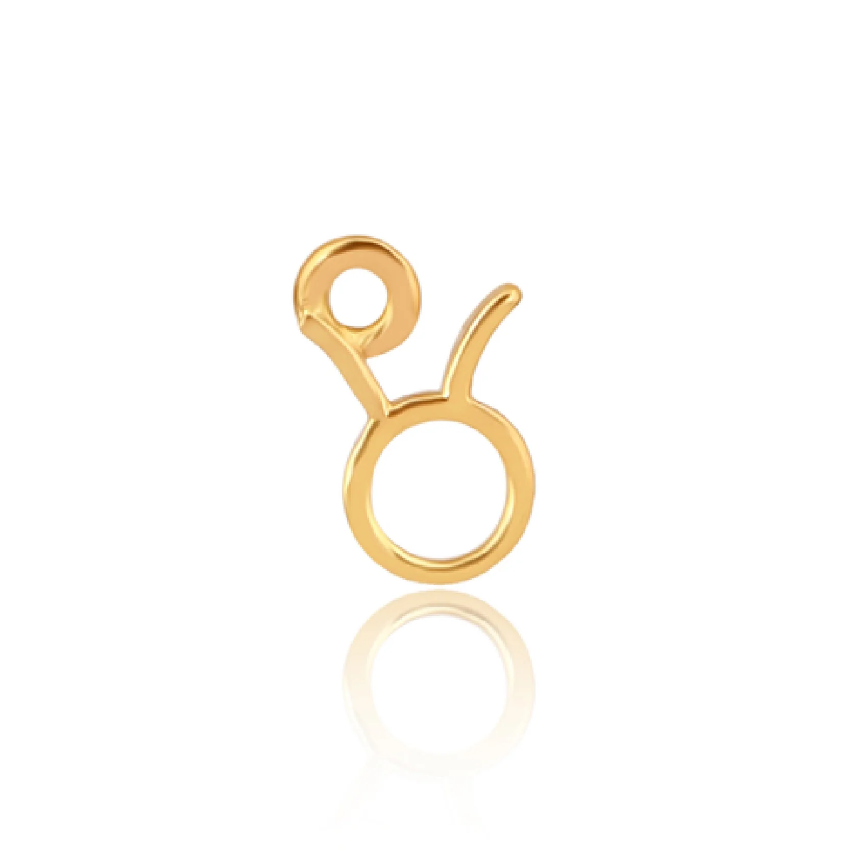 Mococo Welded Forever  Gold Taurus Charm (Bull)