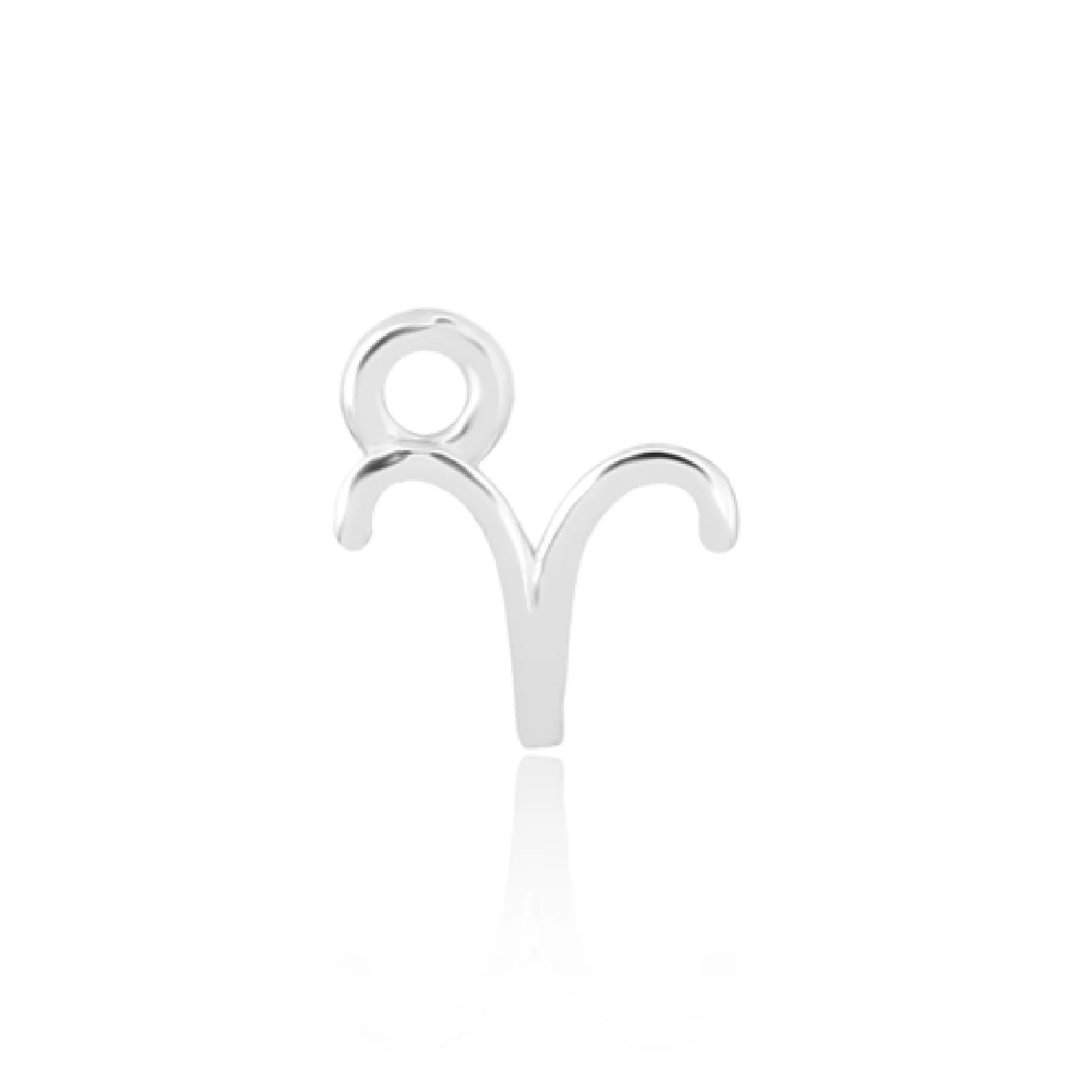 Mococo Welded Forever Silver Aries Charm (Ram)