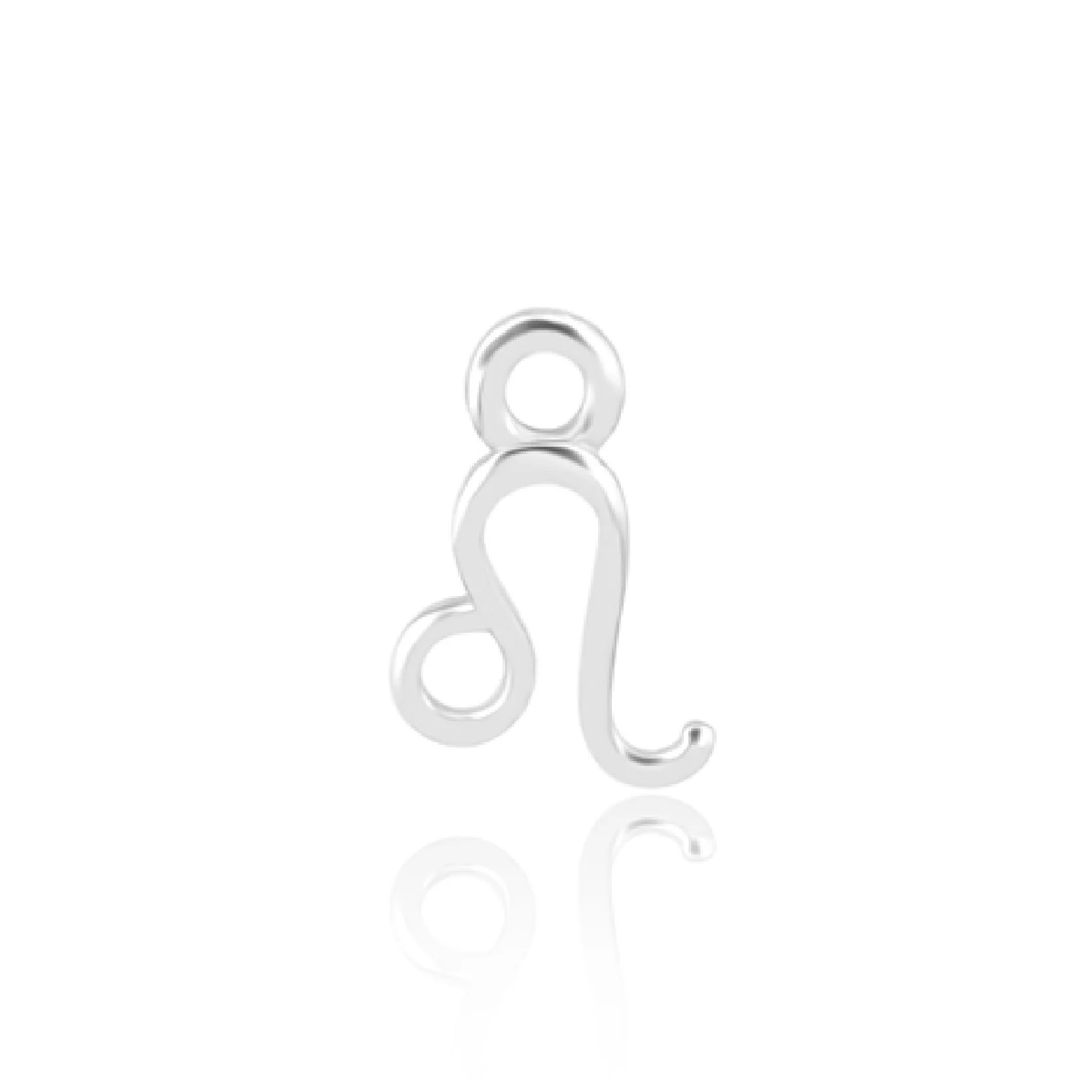 Mococo Welded Forever  Silver Leo Charm (Lion)