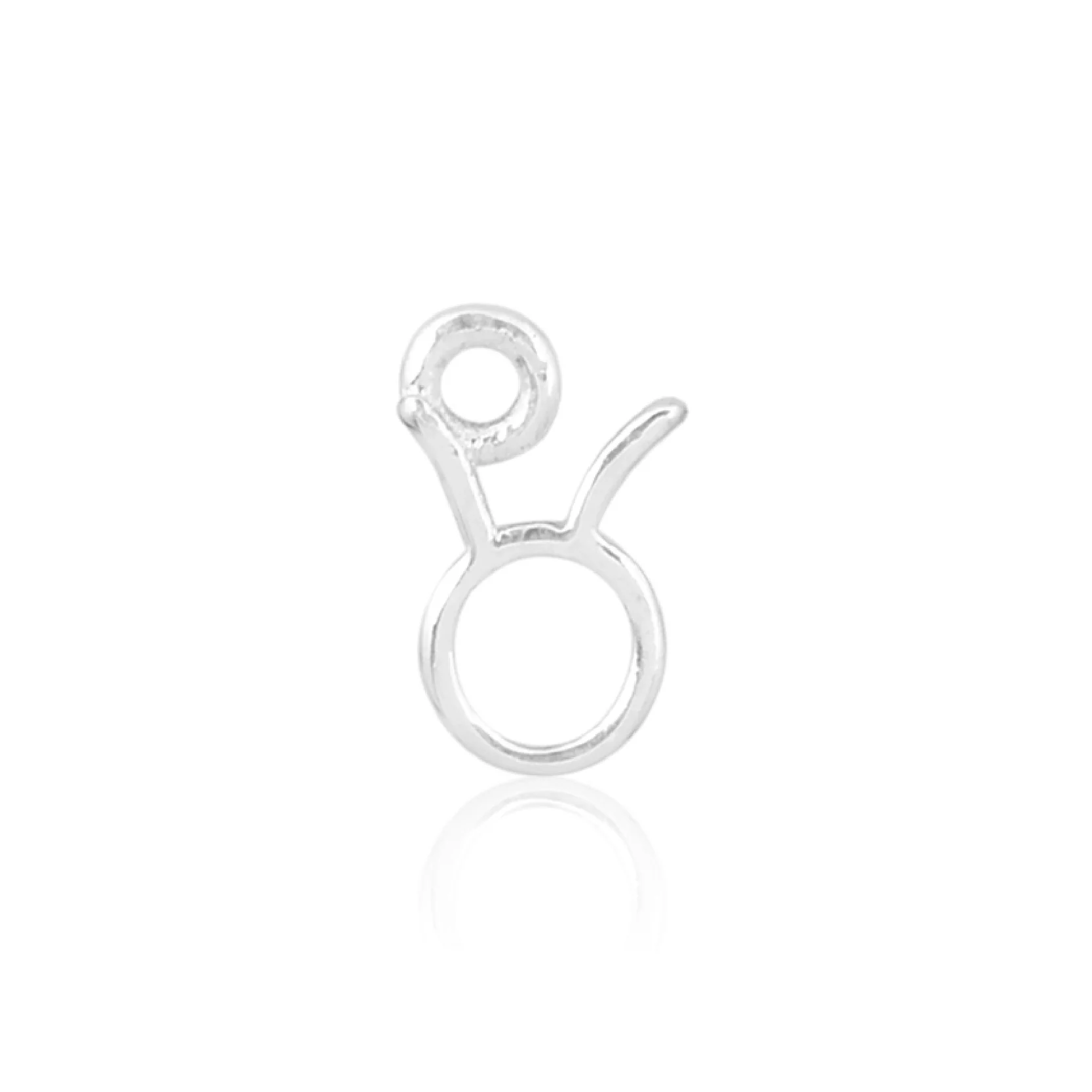 Mococo Welded Forever  Silver Taurus Charm (Bull)