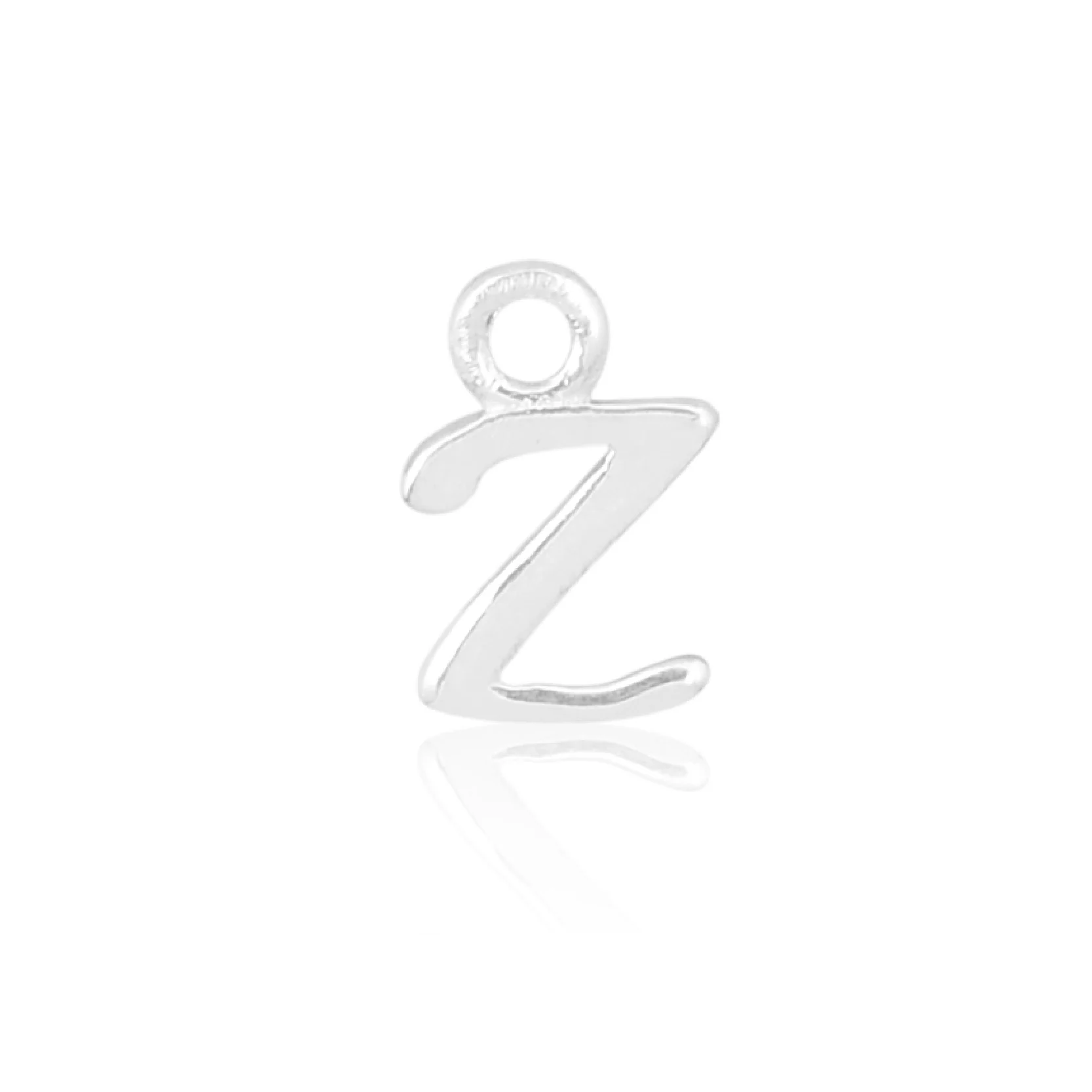 Mococo Welded Forever Silver Z Initial Charm