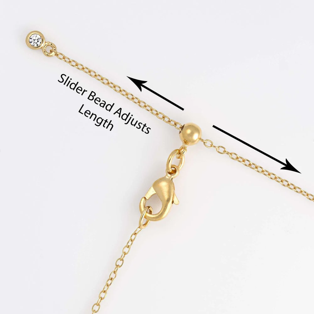 Scream Pretty Gold and Silver Starburst with Slider Clasp Bracelet - Image 7