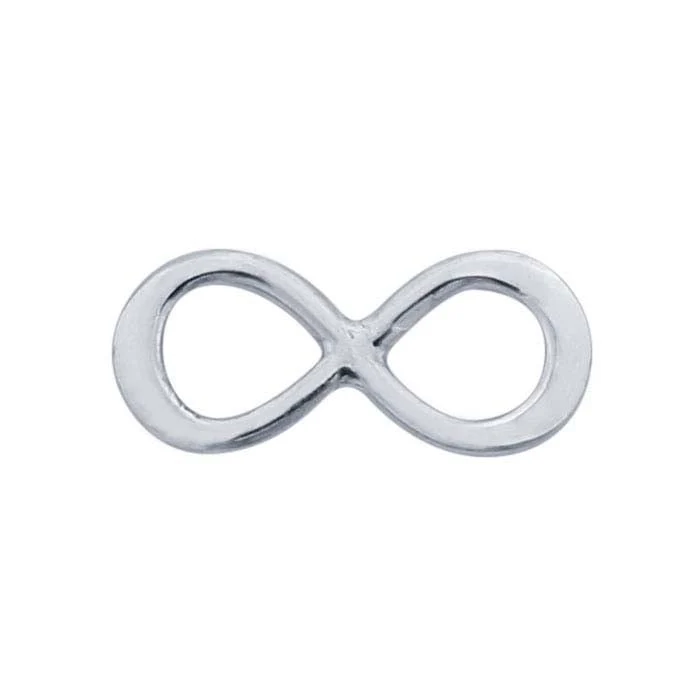 Mococo Welded Forever Silver Infinity Link Connector