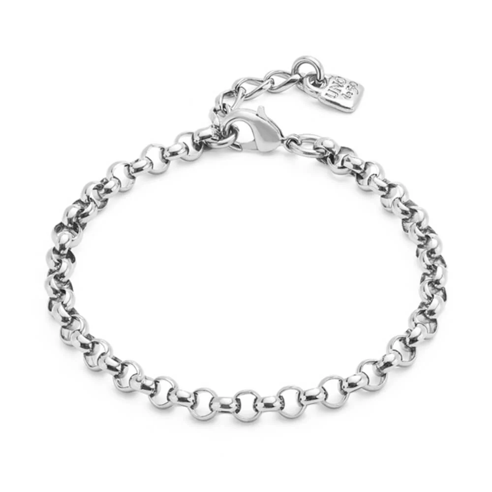 UNOde50 Silver Chain Bracelet