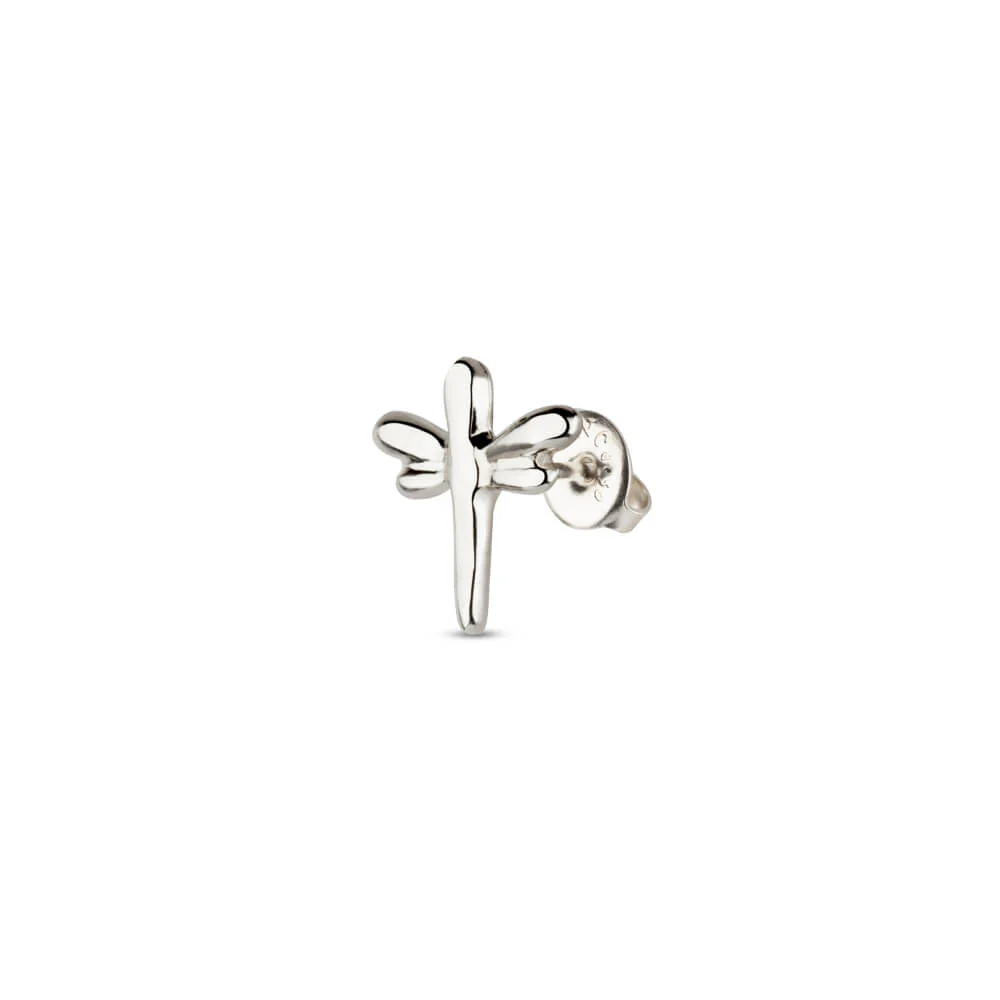 UNOde50 Silver Dragonfly Piercing