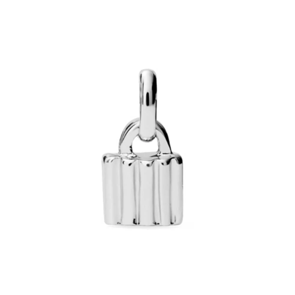 UNOde50 Silver Padlock-Shaped Charm