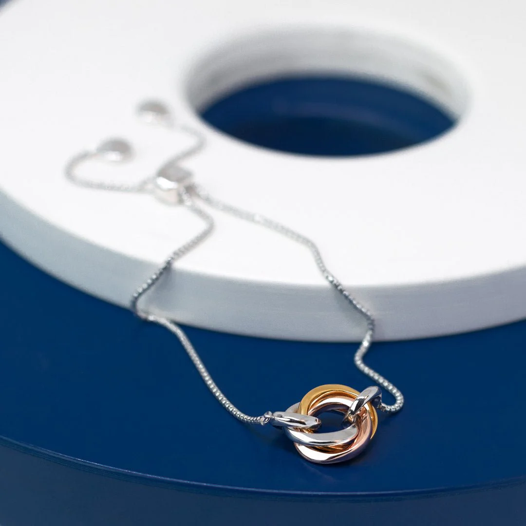 Kit Heath Silver Bevel Trilogy Toggle Bracelet - Image 3
