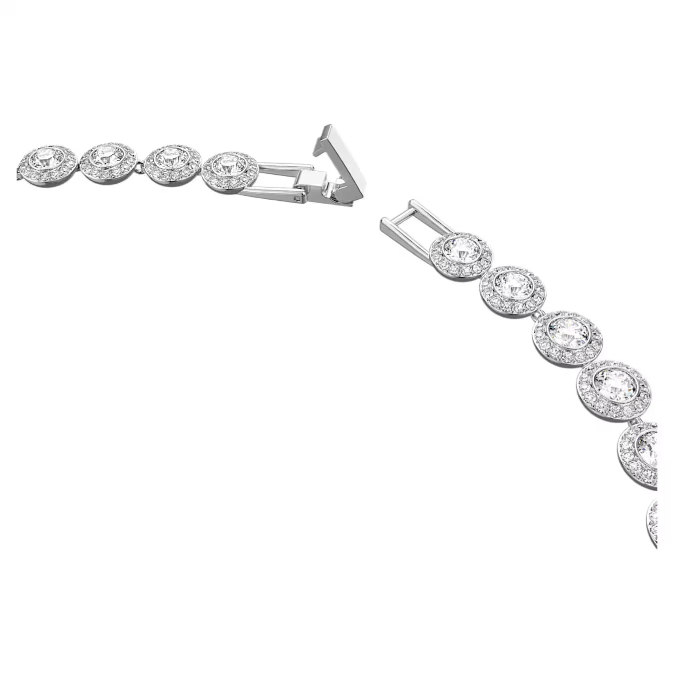 Swarovski Silver Una Angelic Tennis Necklace - Image 4