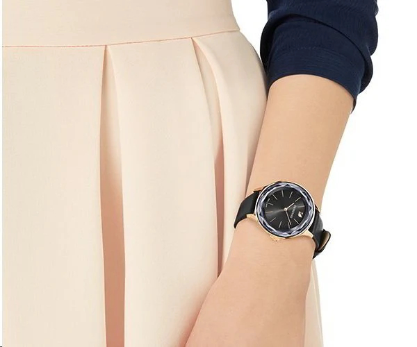 Swarovski Black Nova Watch - Image 2