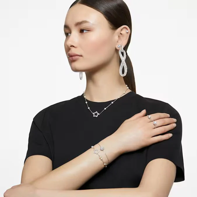 Swarovski Silver Stilla Cocktail Ring - Image 5