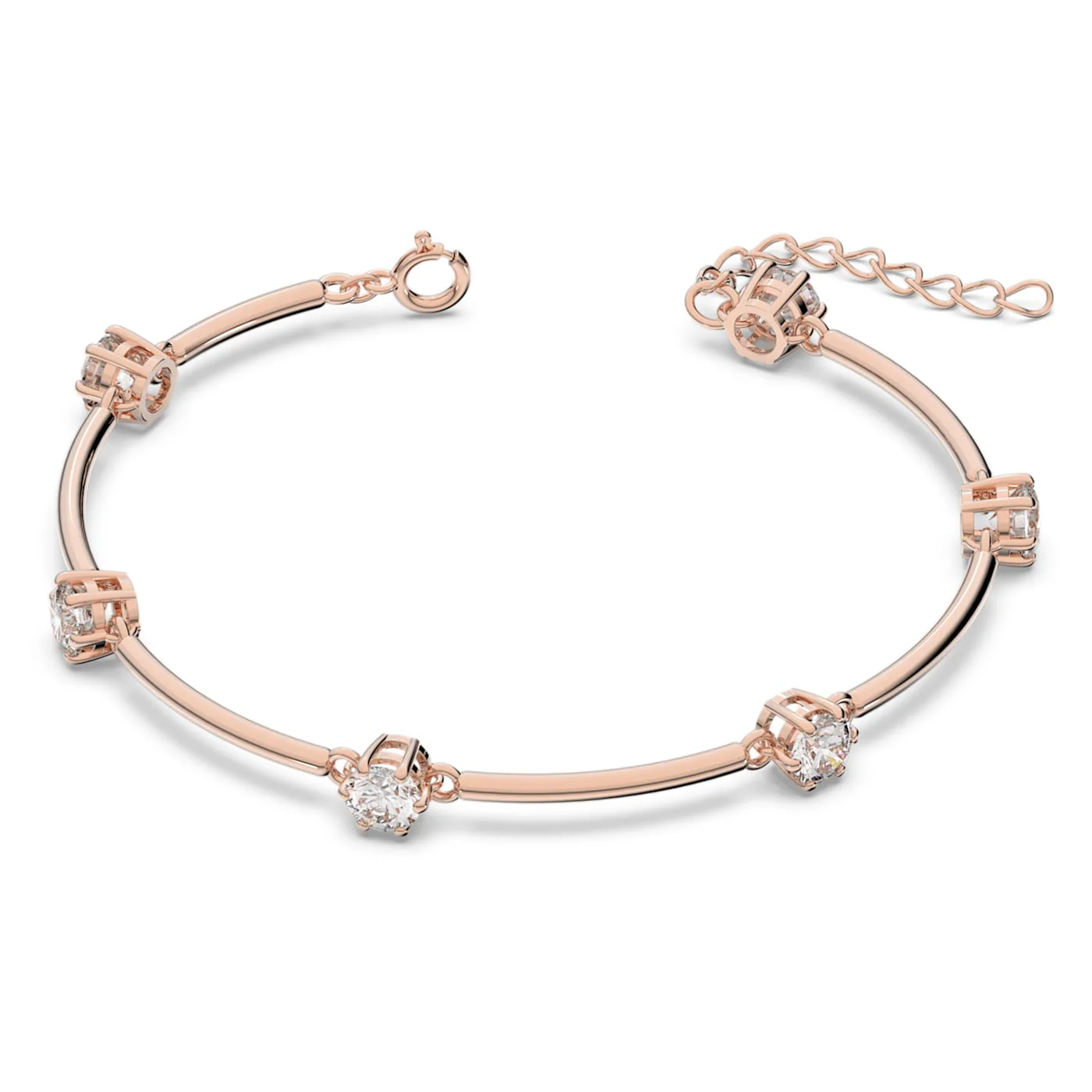 Swarovski Rose Gold Constella Bangle - Image 2