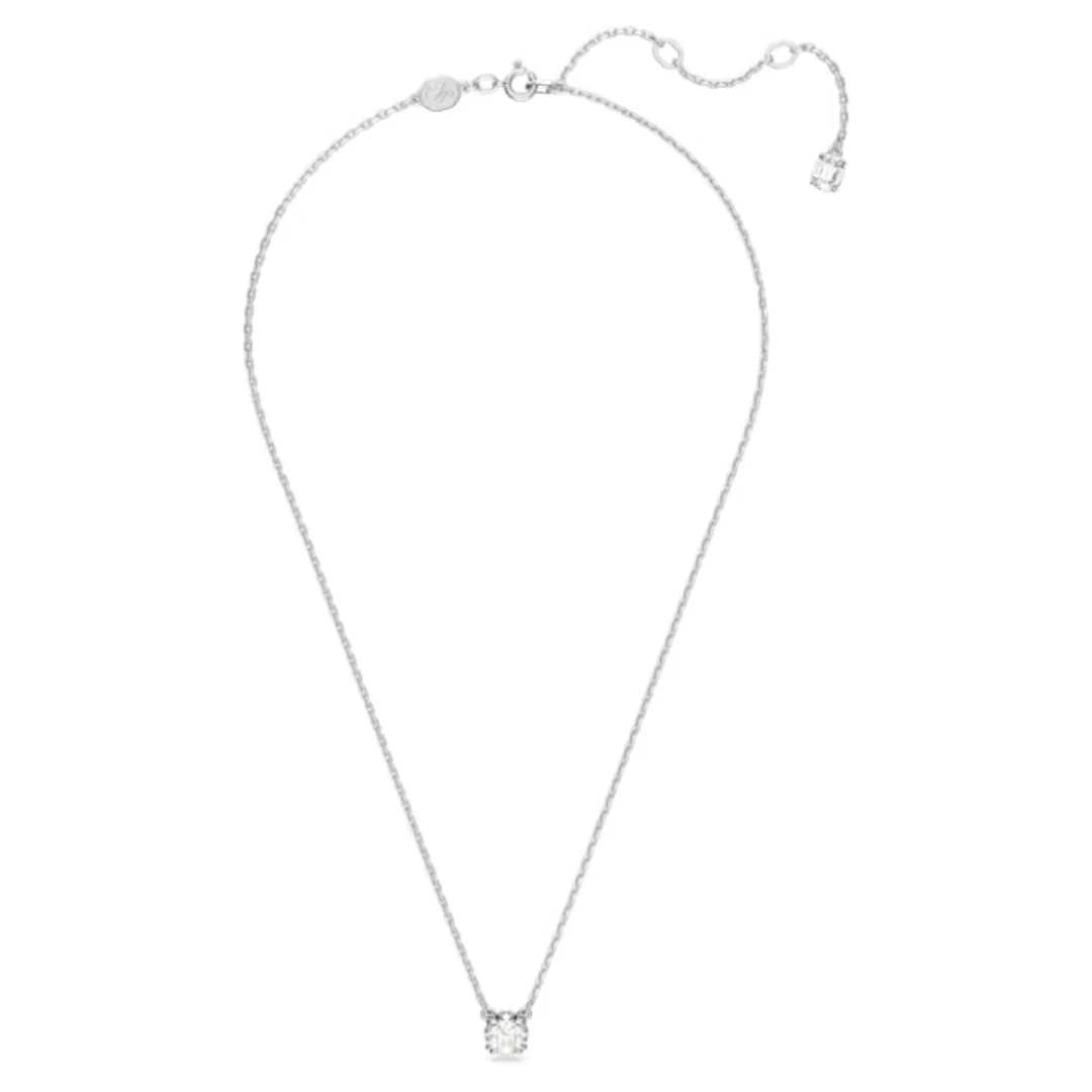 Swarovski Silver Stilla Round Cut Pendant Necklace - Image 3