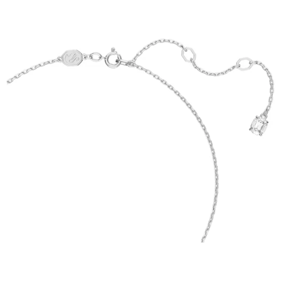 Swarovski Silver Stilla Round Cut Pendant Necklace - Image 4