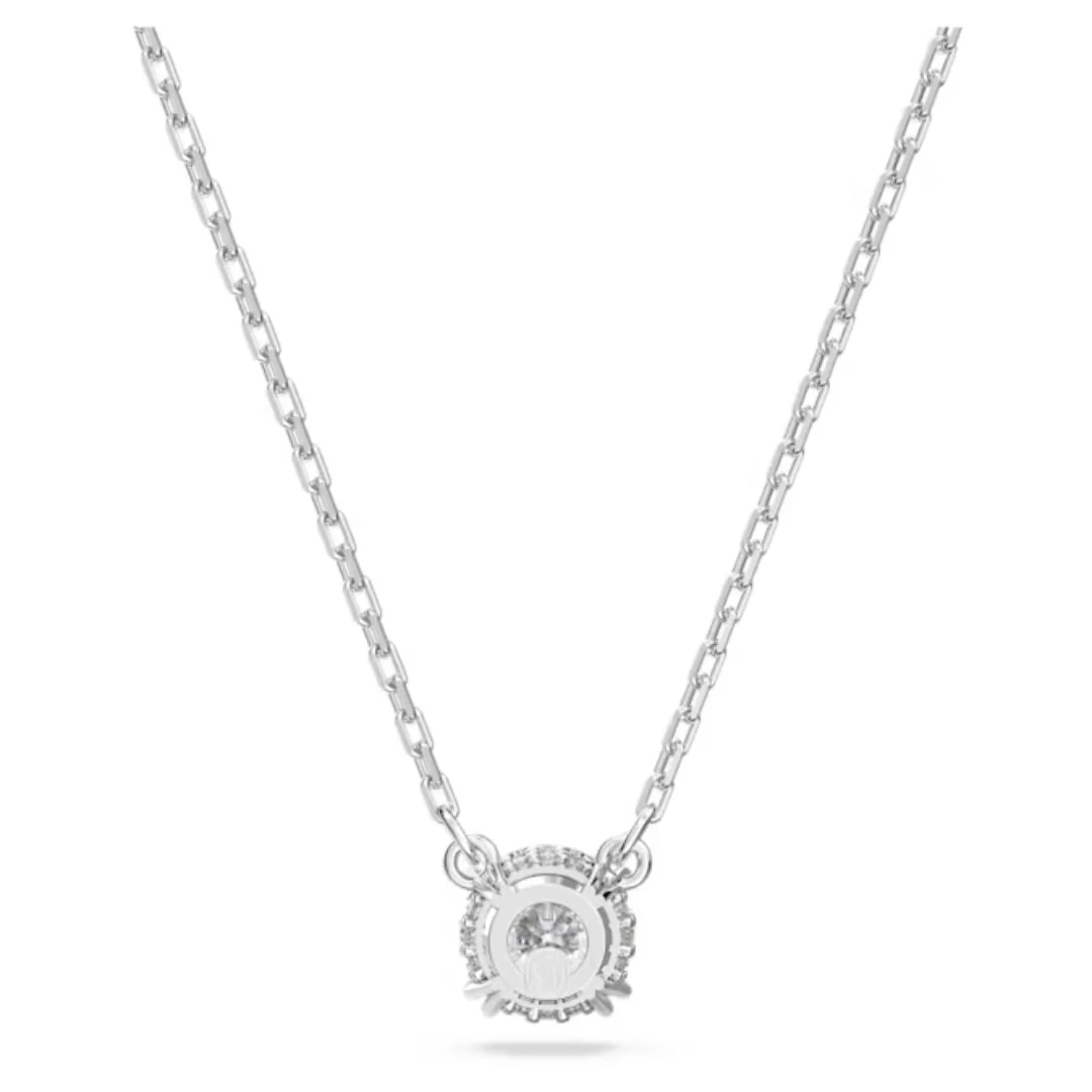 Swarovski Silver Stilla Round Cut Pendant Necklace - Image 5