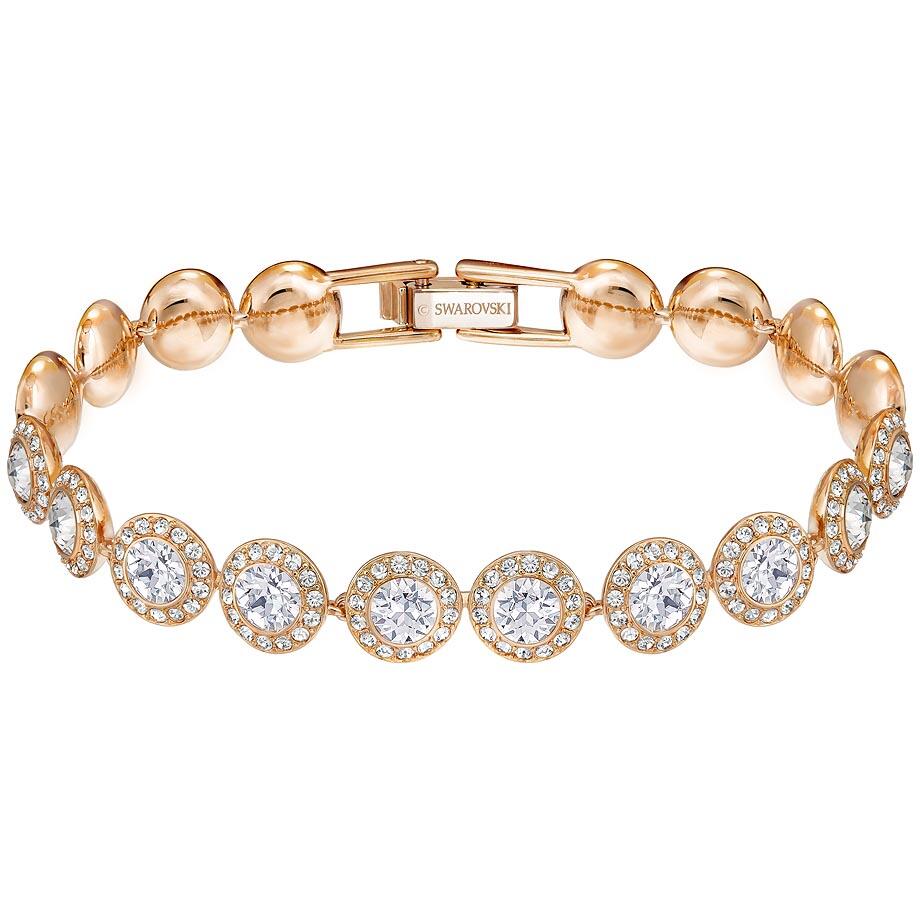Swarovski Rose Gold Una Angelic Tennis Bracelet