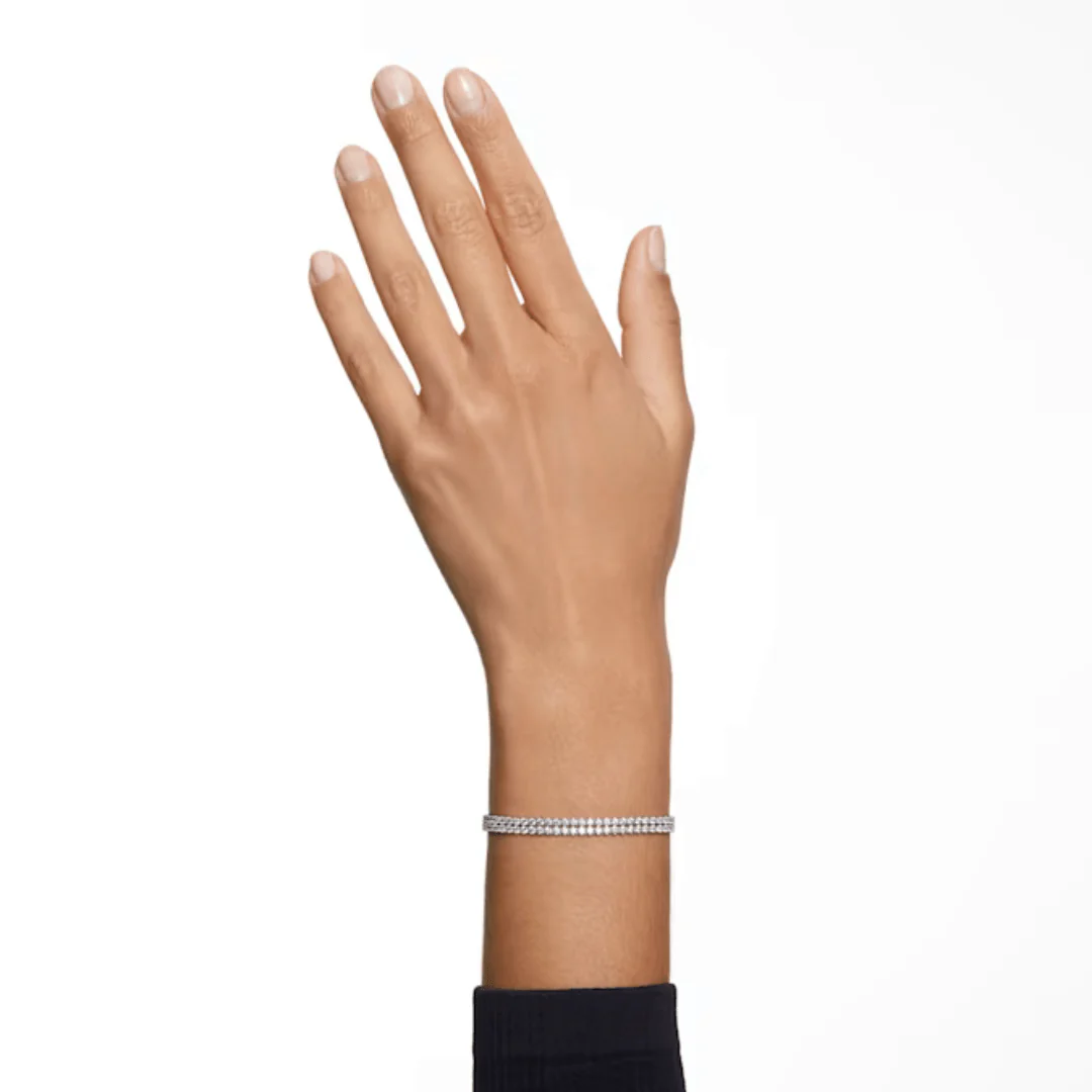 Swarovski Silver Matrix Tennis Bracelet - Image 2