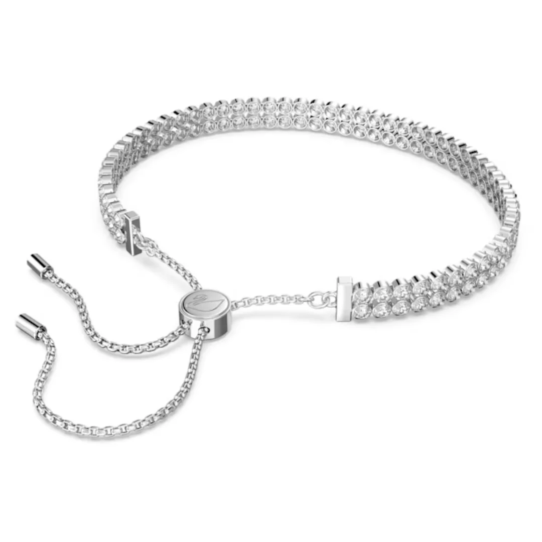 Swarovski Silver Matrix Tennis Bracelet - Image 4
