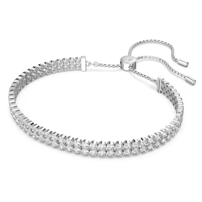 Swarovski Silver Matrix Tennis Bracelet - Image 5