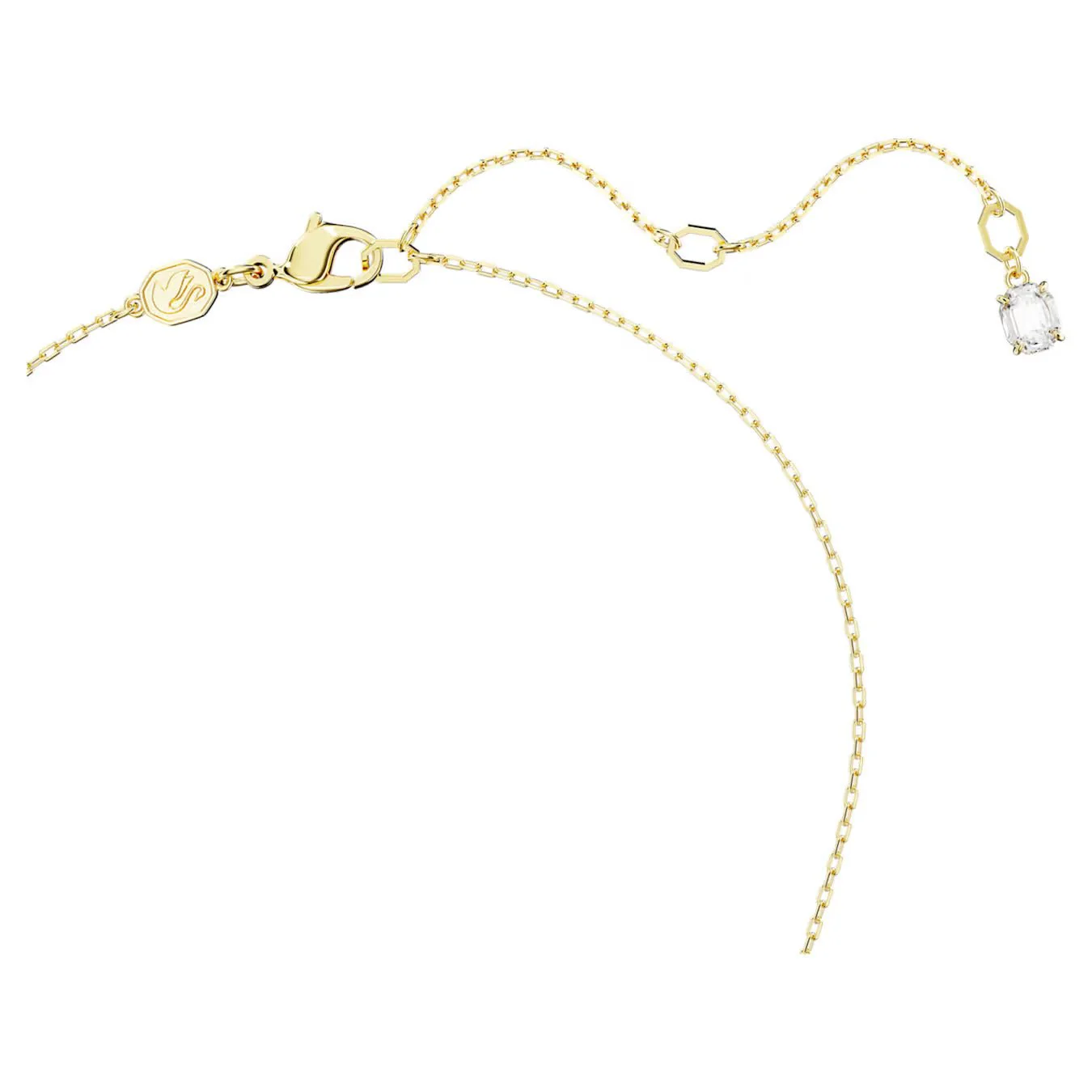 Swarovski Gold Dextera Interlocking Necklace - Image 5