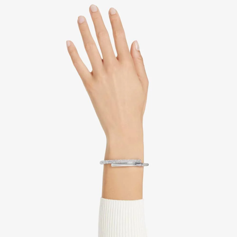 Swarovski Silver Dextera Bangle - Image 2